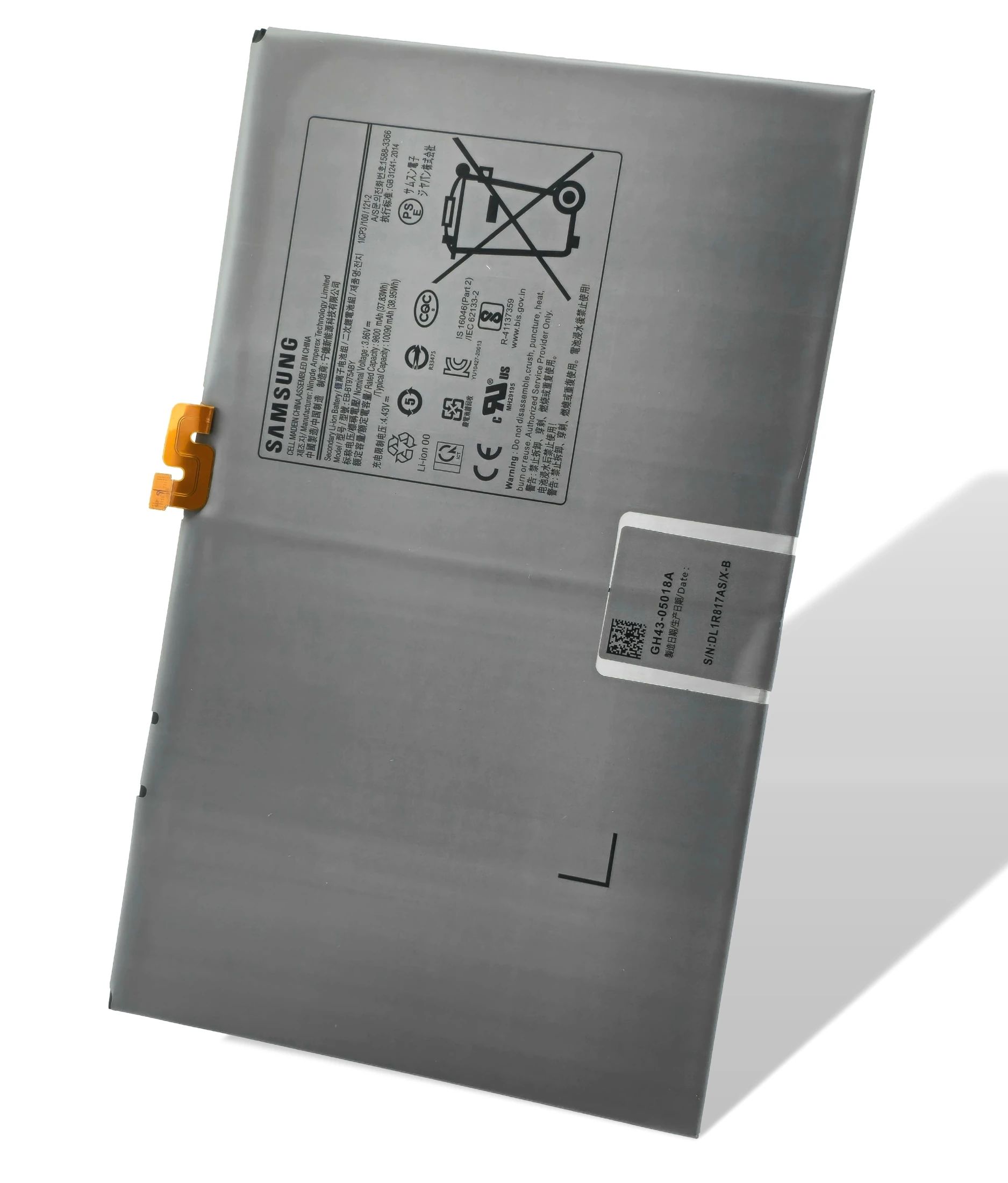 Samsung Akku (Ersatzakku Batterie) EB-BT975ABY T970 / T976 Galaxy Tab S7 S8 Plus FE T736 X800 X06