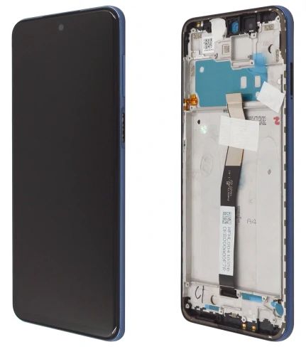 Xiaomi Redmi Note 9 Pro / 9S Display mit Touchscreen interstellar grau