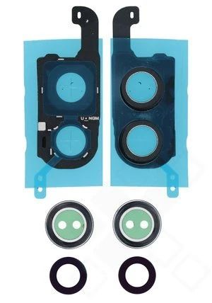 Samsung Galaxy Z Flip6 Kamera Gehäuse (Blende) + Scheibe schwarz