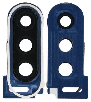 Sony Xperia 10 II Kamerascheibe (Glas) + Blende blau XQ-AU51 XQ-AU52