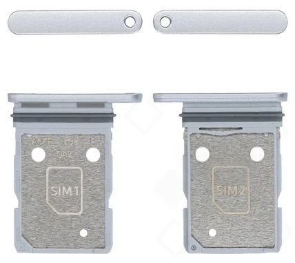 Samsung A366 Galalxy A36 Sim Karten Halter (Halterung) grau