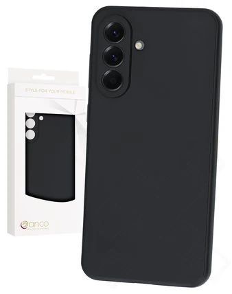 Silikon / TPU Hülle Samsung A566B Galaxy A56 in candy schwarz - Schutzhülle