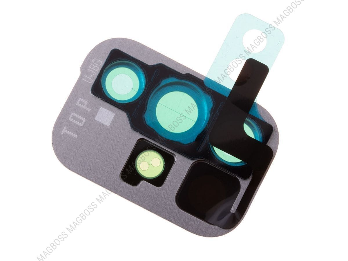 Samsung A715 Galaxy A71 Kamera Gehäuse (Blende) silber