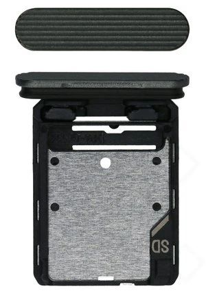 Sony Xperia 1 V Sim / SD Karten Halter (Halterung) grün