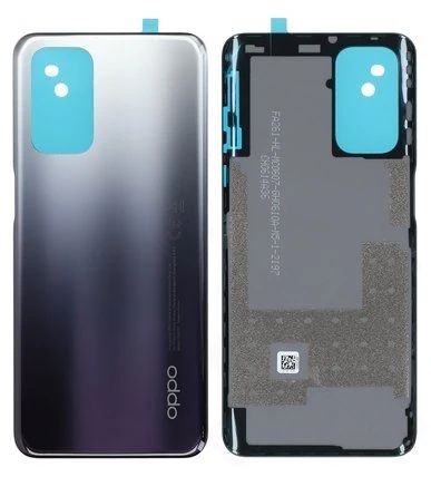 Oppo A54 5G / A74 5G Akkudeckel (Rückseite) schwarz (High Config)