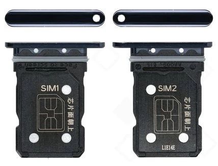 Oppo Reno6 Pro 5G Sim / SD Karten Halter (Halterung) schwarz