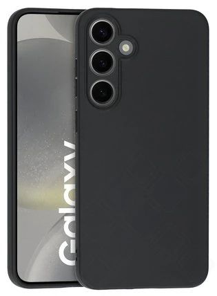 Silikon / TPU Hülle Samsung S926B Galaxy S24+ Plus in candy schwarz - Schutzhülle