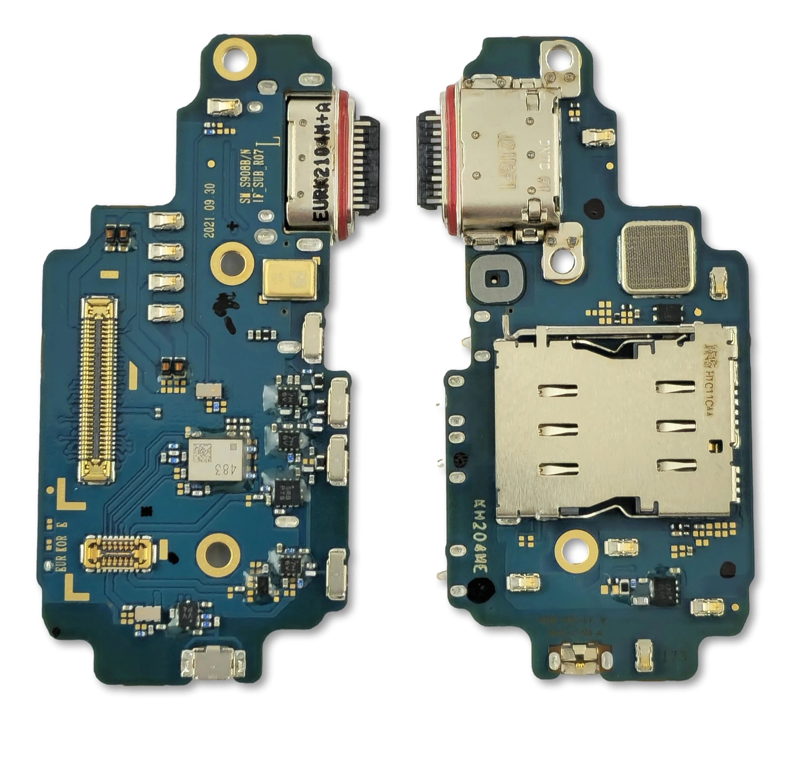 Samsung S908B Galaxy S22 Ultra USB Typ C Anschluss (Ladebuchse) + Simkarten Leser + Mikrofon