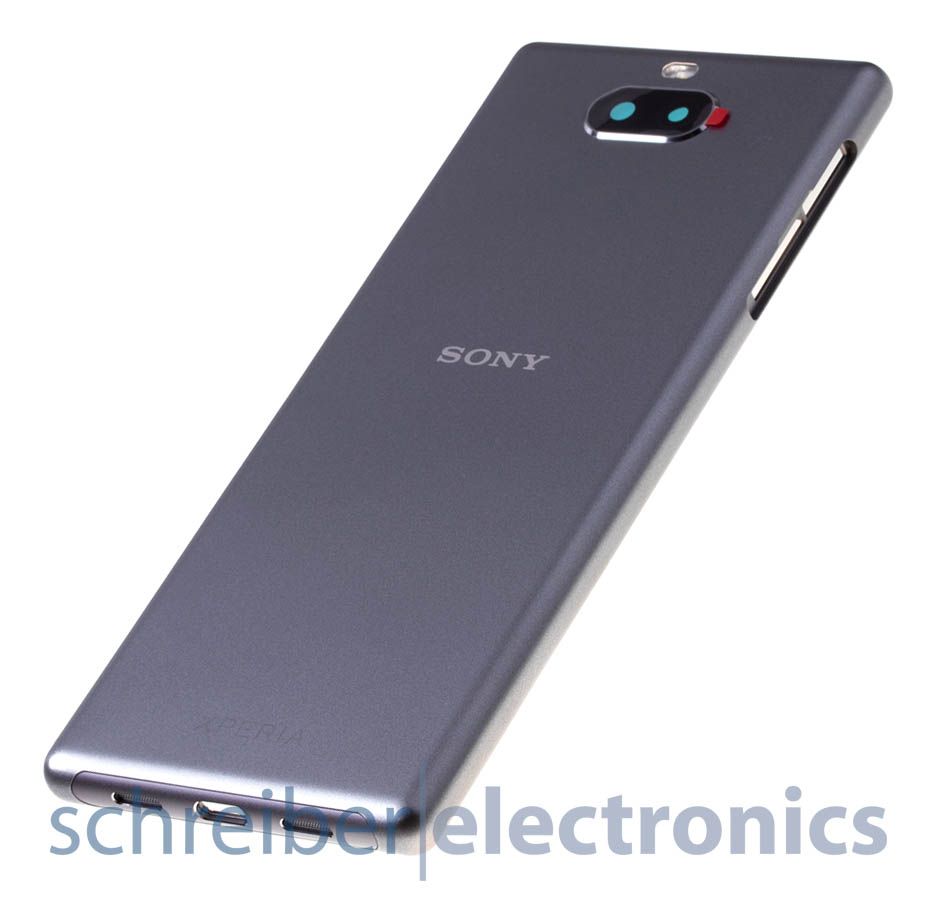 Sony Xperia 10 / Dual Akkudeckel (Rückseite) silber