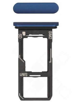 Sony Xperia 10 II Sim / SD Karten Halter (Halterung) blau XQ-AU52