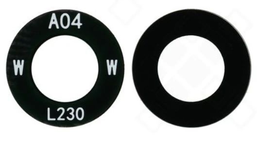 Samsung A047 Galaxy A04s Kamerascheibe (Glas) Wide