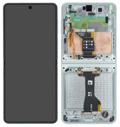 Samsung Galaxy Z Flip7 Display mit Touchscreen mint