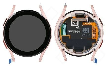 Samsung Galaxy Watch 4 40mm Display mit Touchscreen pink gold R860 R865