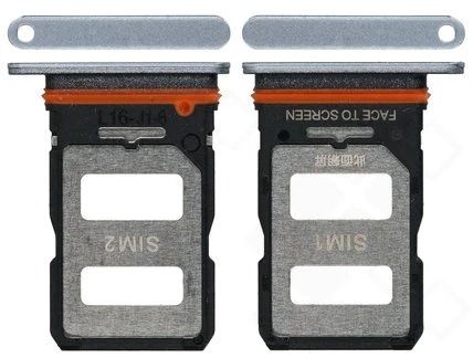 Xiaomi 12T / Pro Sim Karten Halter (Halterung) silber