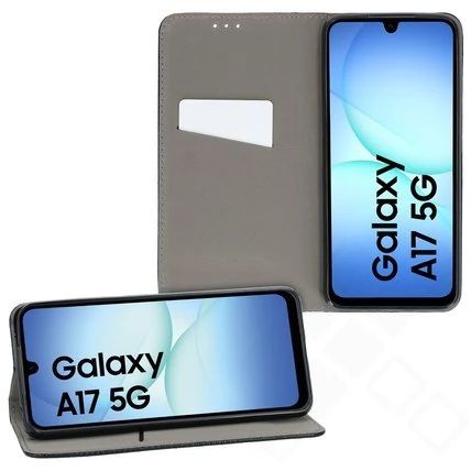 Klapp-Tasche Klassik (Book Style) Samsung Galaxy A17 5G schwarz - Schutzhülle