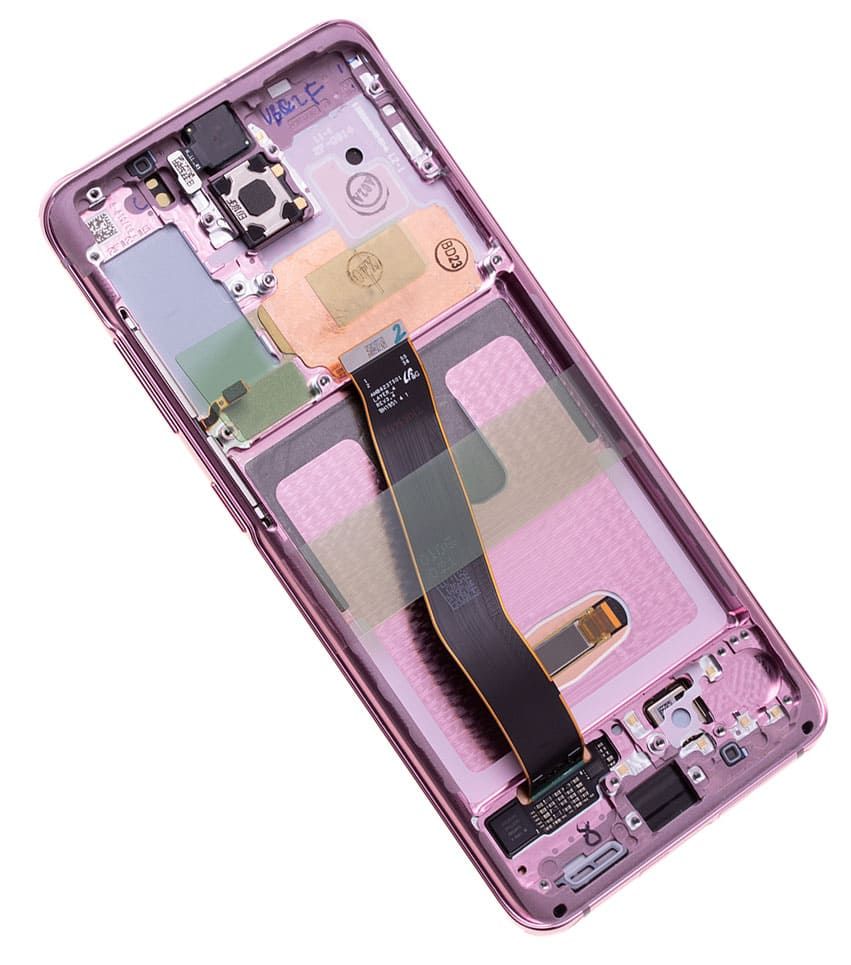 Samsung G980 Galaxy S20 Display mit Touchscreen pink