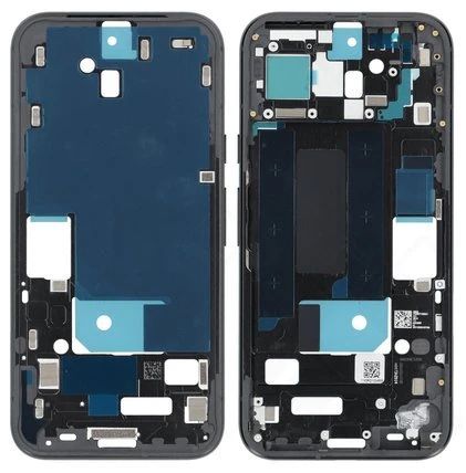 Google Pixel 8a Display Rahmen (Gehäuse) obsidian