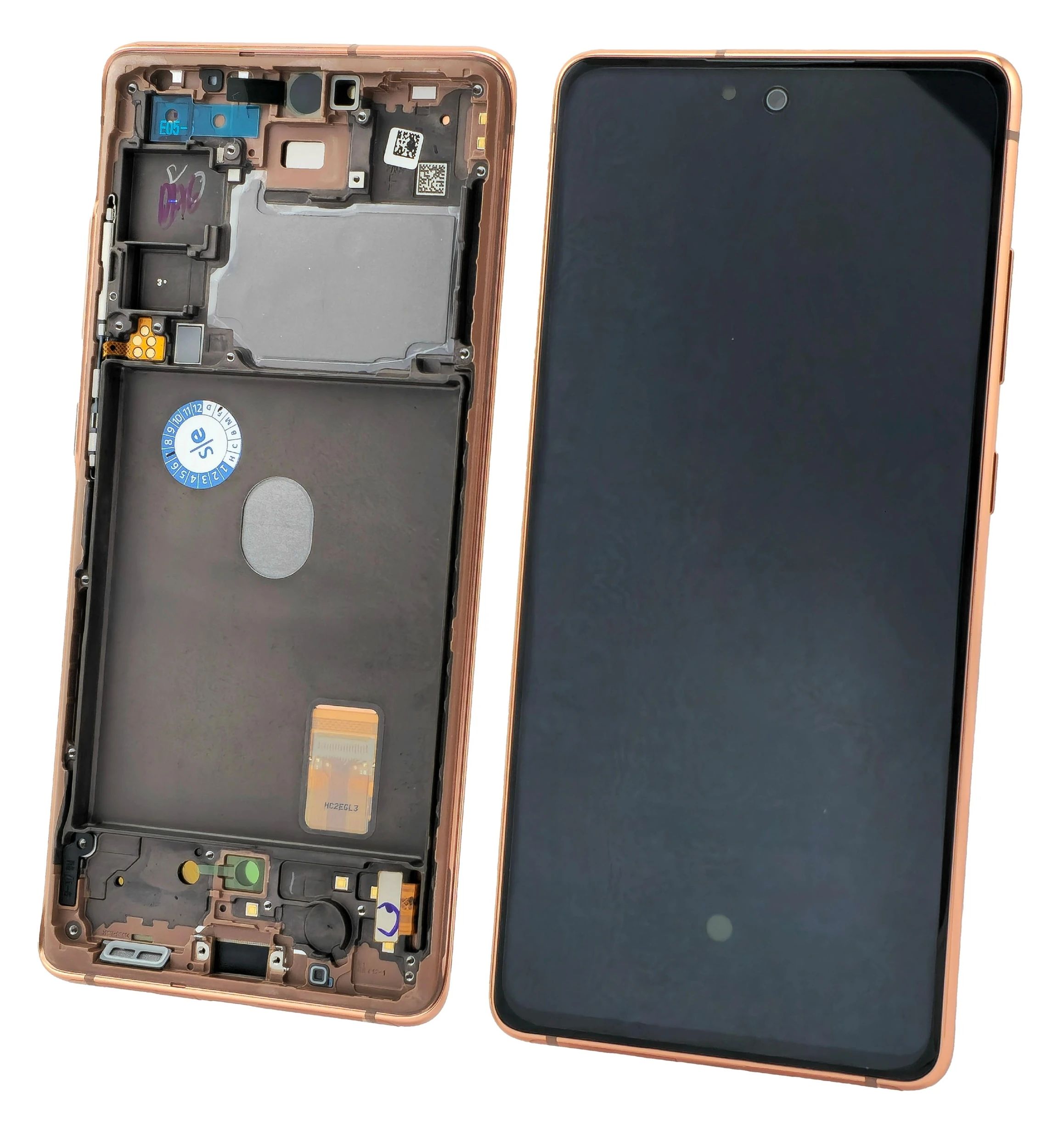 Samsung Galaxy S20 FE Display mit Touchscreen Cloud Orange