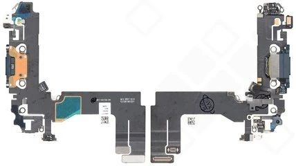 Apple iPhone 13 Mini Lade Anschluss (Ladebuchse System Konnektor) schwarz