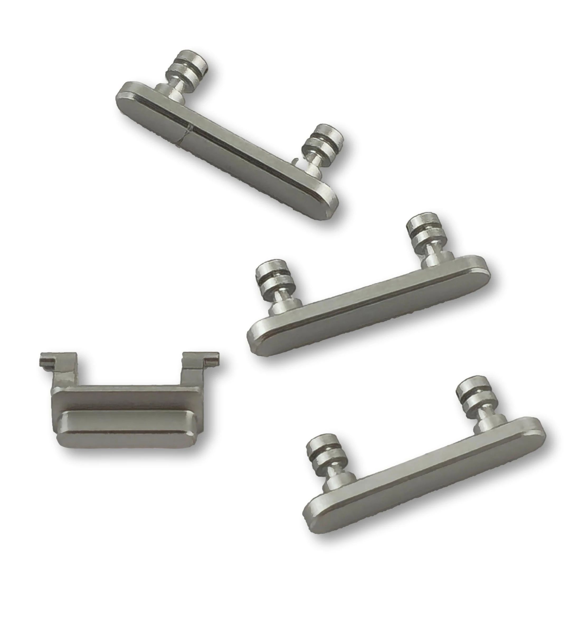 Apple iPhone 8 Plus Tasten Set (Schalter) silber (Laut Leise Einschalter)