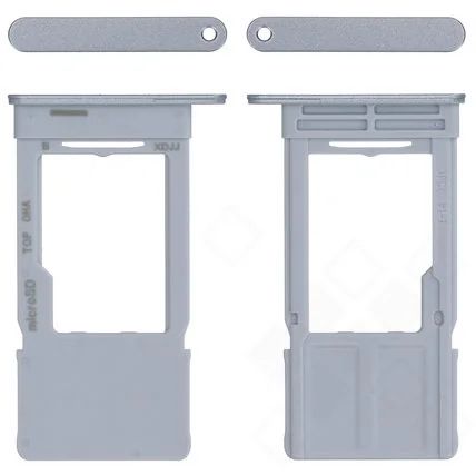 Samsung Galaxy Tab S10 Lite Sim Karten Halter (Halterung) X400 silber