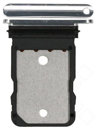 Google Pixel 6 Pro Sim Karten Halter (Halterung) cloudy white weiß