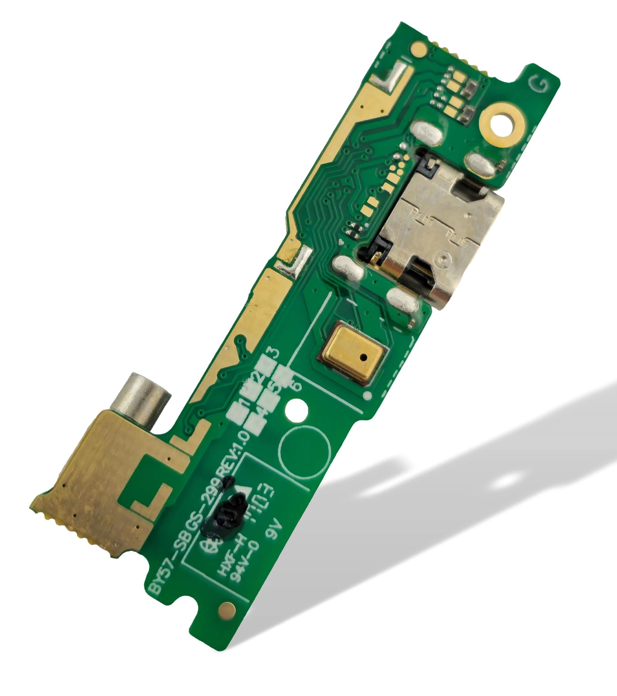 Sony Xperia XA1 USB Anschluss Typ C Flexkabel - Mikrofon - Vibra Motor