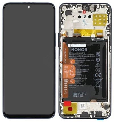 Honor X8 Display mit Touchscreen blau