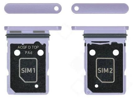 Samsung Galaxy A37 5G Sim Karten Halter (Halterung) lila