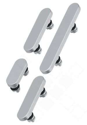 Apple iPhone 16e Seiten Tasten Set weiss