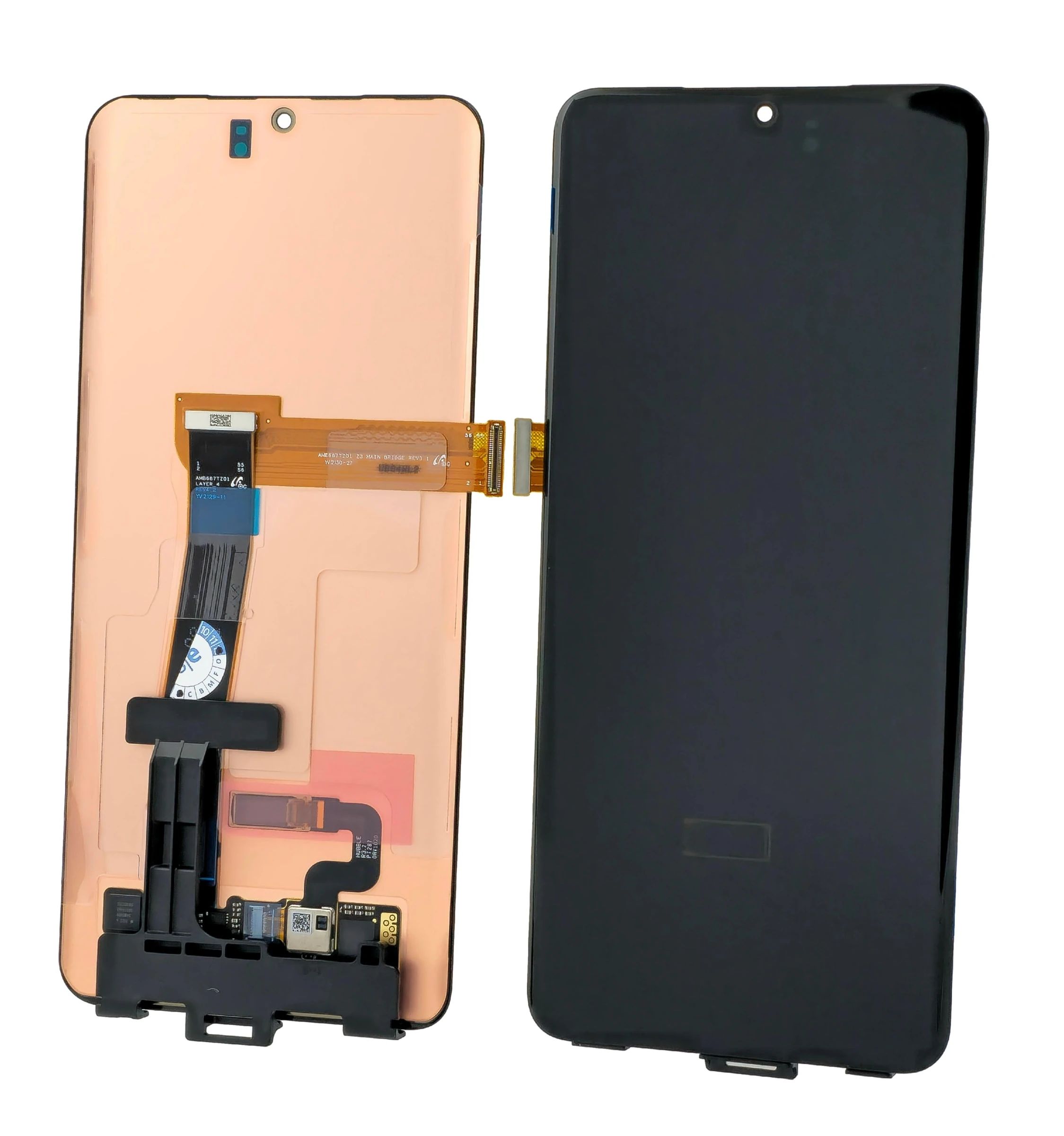 Samsung G998 Galaxy S21 Ultra Display mit Touchscreen ohne Rahmen