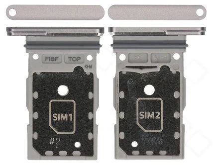 Samsung F926B Galaxy Z Fold3 Sim Karten Halter (Halterung) silber