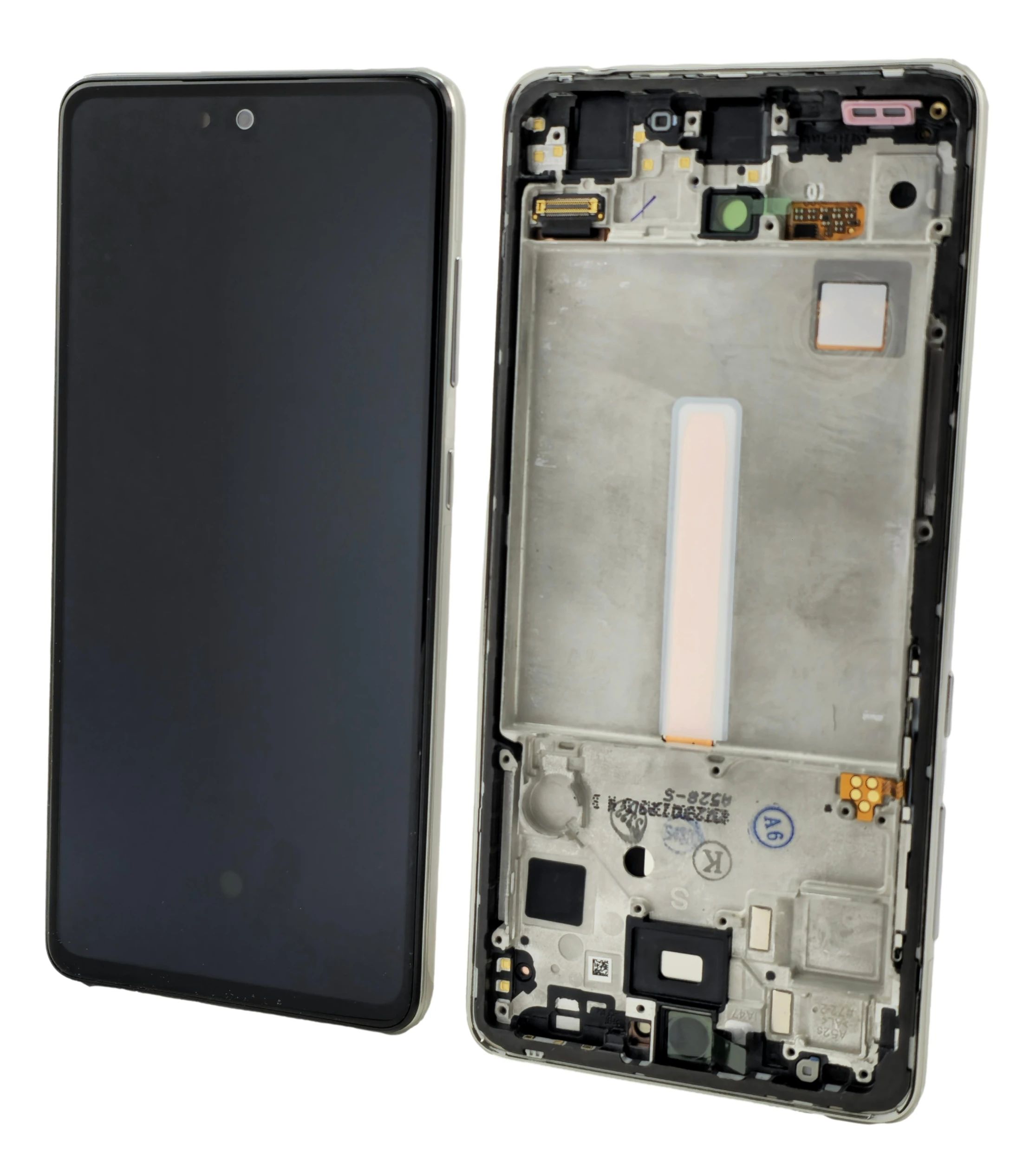 Samsung A528 Galaxy A52s Display mit Touchscreen weiß