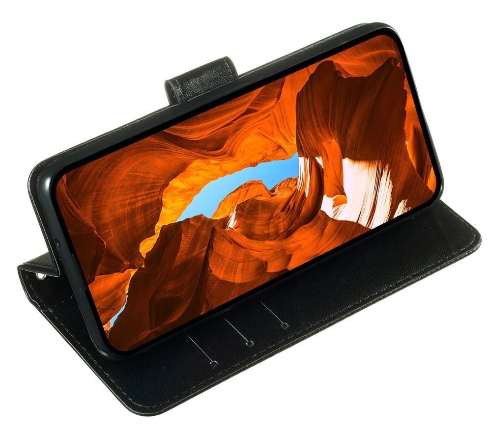 Klapp-Tasche Klassik (Book Style) Xiaomi Poco X6 Pro 5G schwarz - Schutzhülle