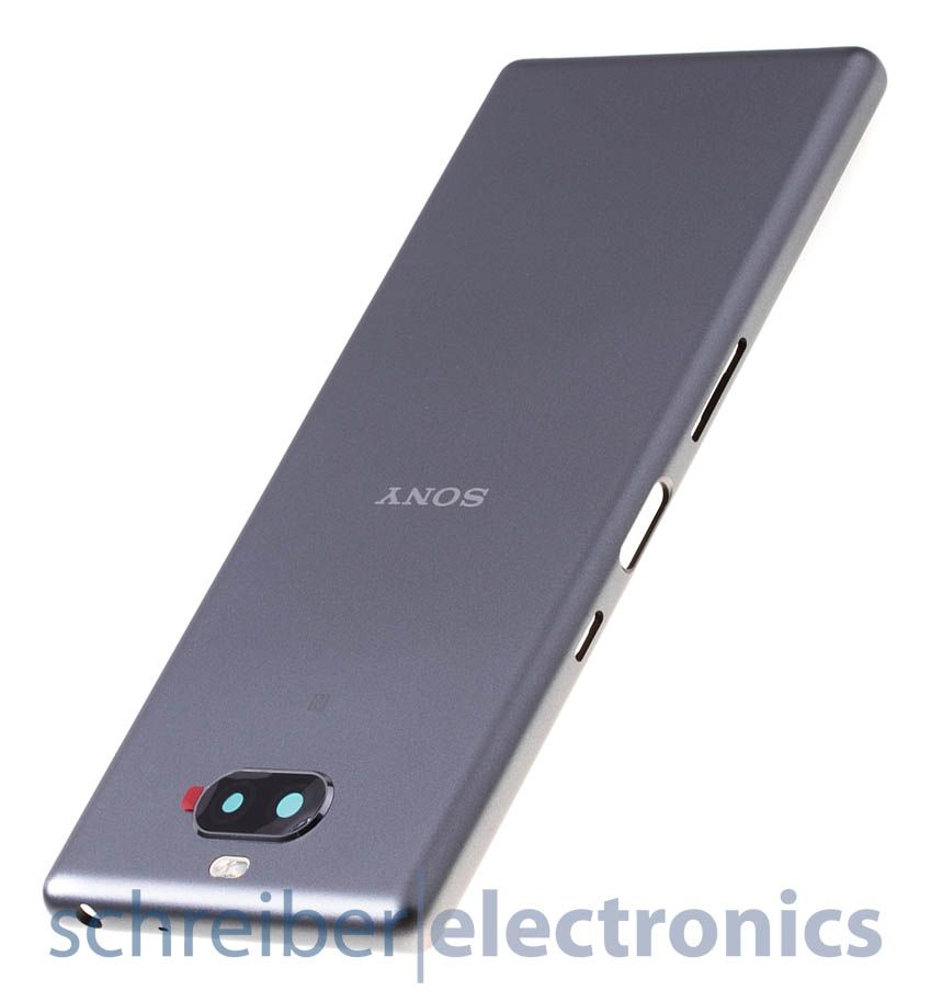 Sony Xperia 10 / Dual Akkudeckel (Rückseite) silber