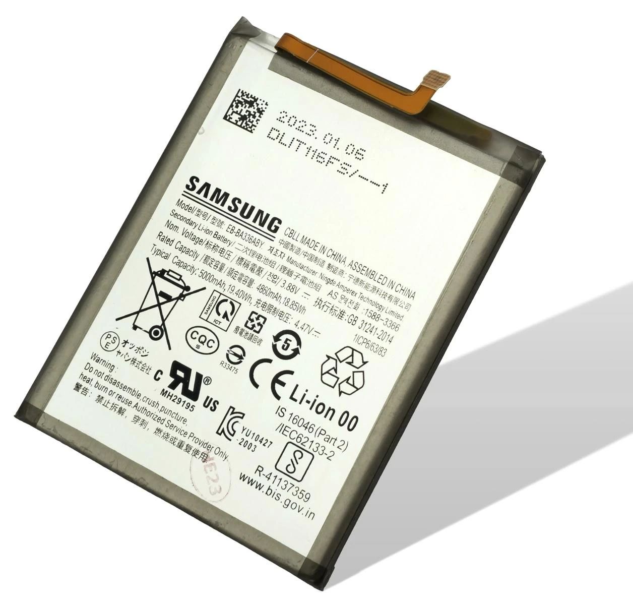 Samsung Galaxy A33 A53 Akku (Ersatzakku Batterie) EB-BA336ABY A536 A336