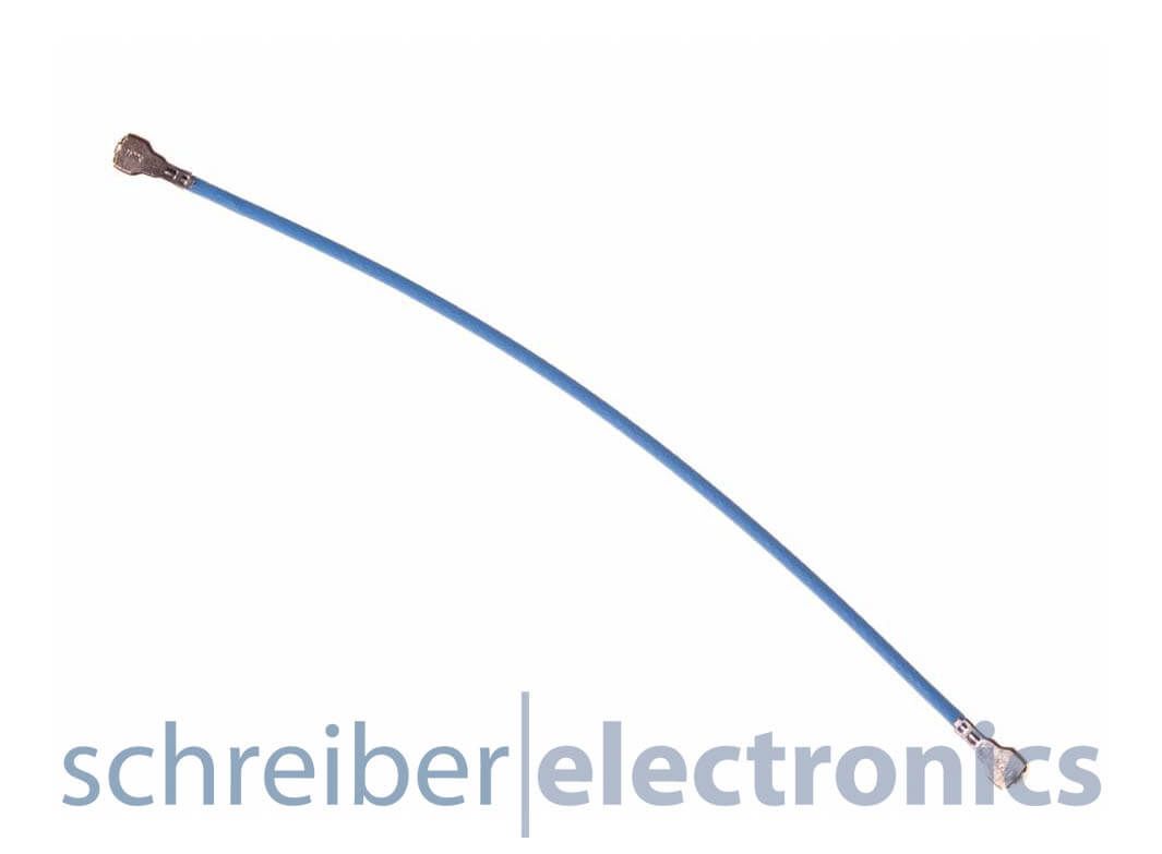 Samsung A105 Galaxy A10 Koaxial Kabel (Antennekabel) blau 108.2 mm