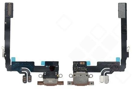 Apple iPhone 16 Pro USB Typ C Anschluss (Ladebuchse) titan wüstensand