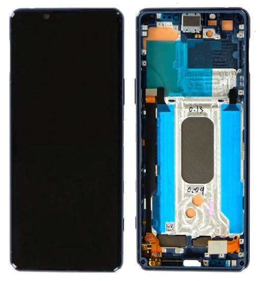 Sony Xperia 5 II Display mit Touchscreen blau