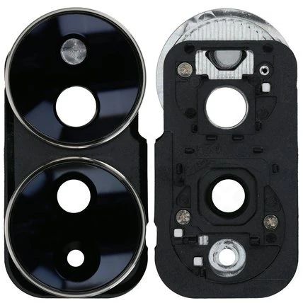 Honor 70 Kamerascheibe (Glas) + Blende silber (crystal silver)