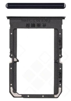 OnePlus Nord CE 5G Sim / SD Karten Halter (Halterung) grau (charcoal ink)