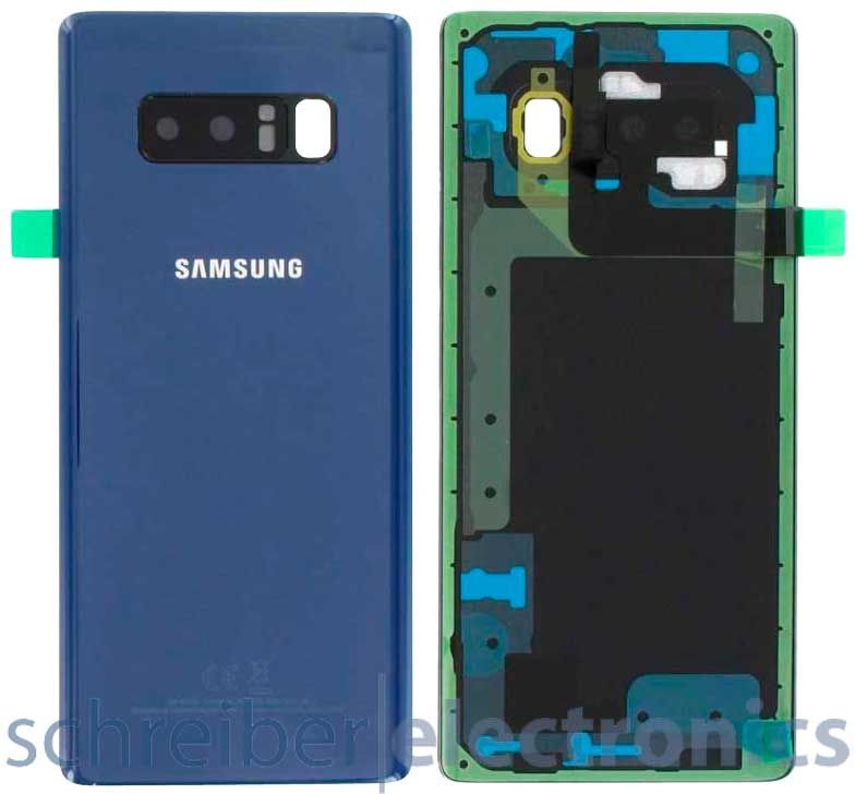 Samsung N950 Galaxy Note 8 Akkudeckel Rückseite blau