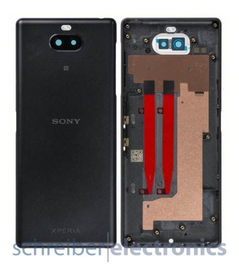Sony Xperia 10 / Dual Akkudeckel (Rückseite) schwarz