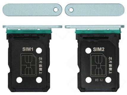 OPPO Reno6 5G Sim / SD Karten Halter (Halterung) grün