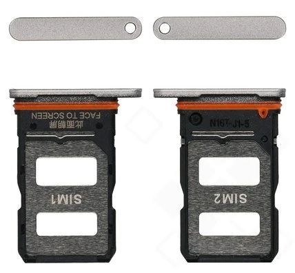 Xiaomi Poco F6 Sim Karten Halter (Halterung) titanium