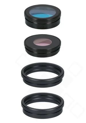 Apple iPhone 17 Kamerascheibe (Glas) + Blende (Gehäuse) schwarz