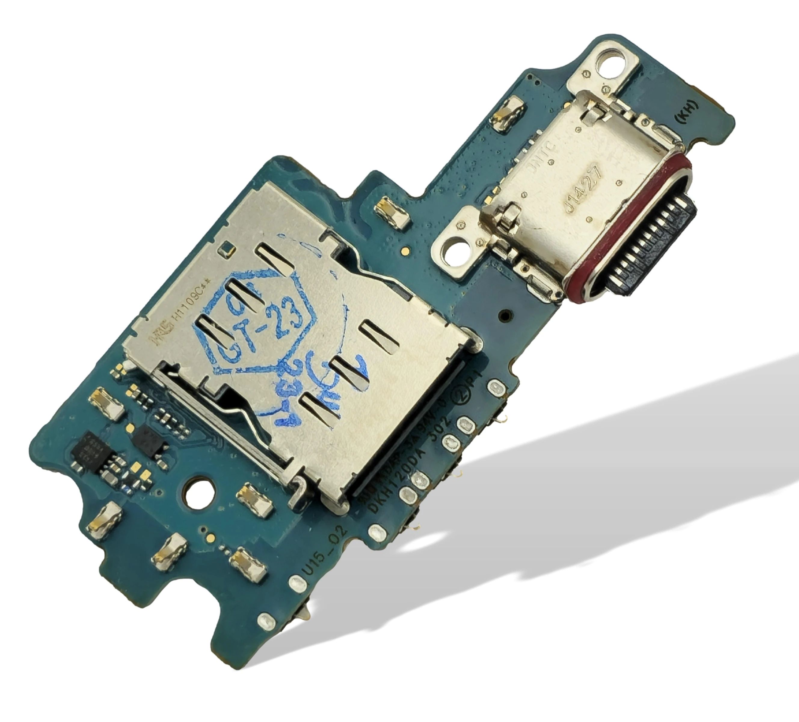 Samsung G990 Galaxy S21 FE USB Typ C Anschluss (Ladebuchse) + Mikrofon + Sim Karten Leser