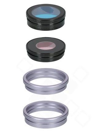 Apple iPhone 17 Kamerascheibe (Glas) + Blende (Gehäuse) lavendel