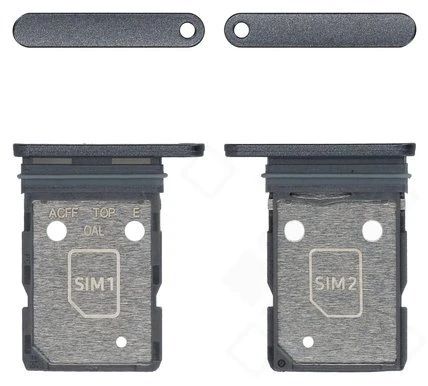 Samsung A366 Galalxy A36 Sim Karten Halter (Halterung) schwarz