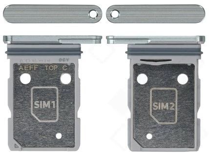 Samsung A566B Galaxy A56 Sim Karten Halter (Halterung) olive